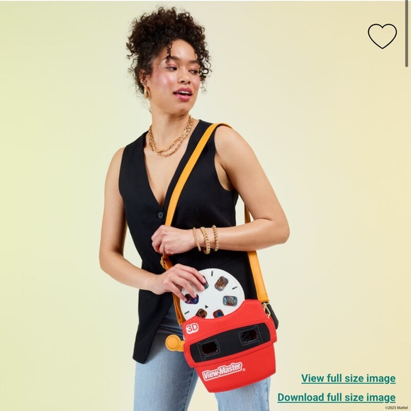 Loungefly View-Master Figural Crossbody Bag with Coin Bag - Picture 2 of 9